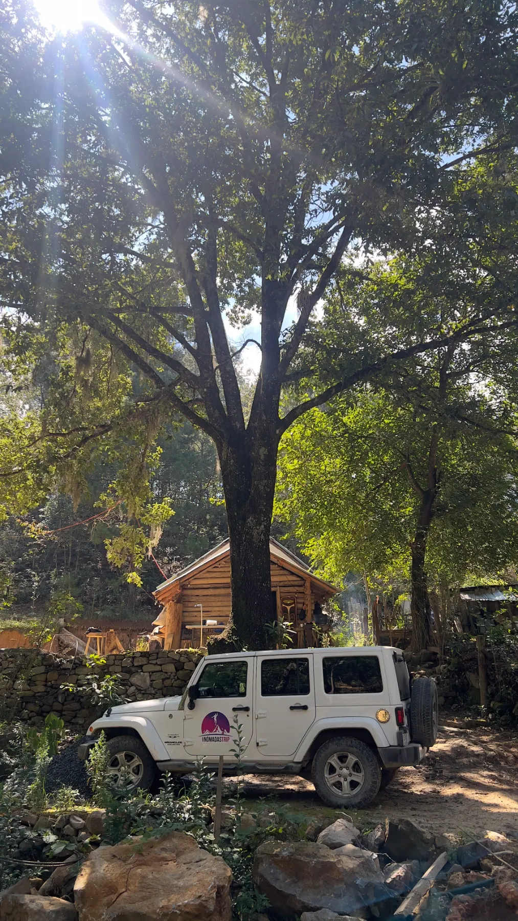 Cabaña de Campamento Nómadas